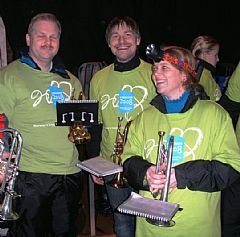  Torger, Kyrre og Anne Kristine gleder seg til å få sette i gang